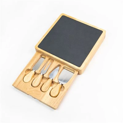 Set Papan Keju Kayu Getah